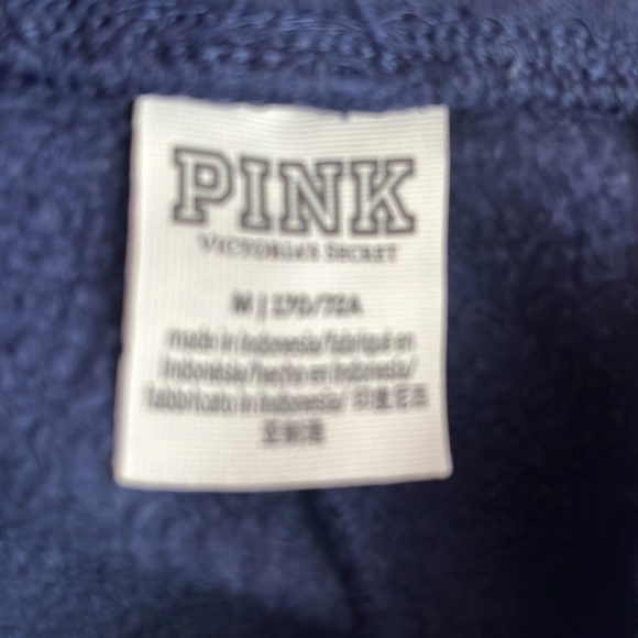 This is a PINK pair of blue sweatpants they ARE used - Picture 2 of 4